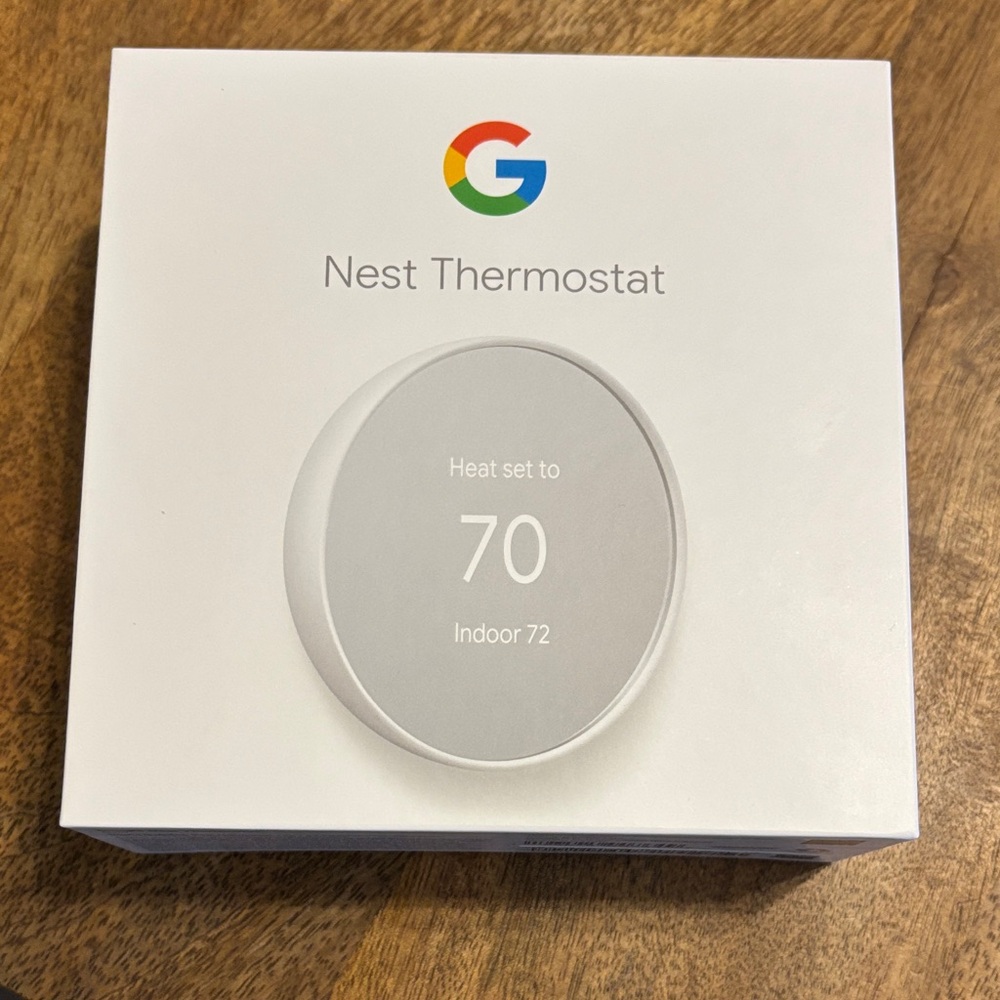 Google Nest Thermostat - Snow